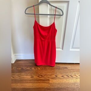 superdown dixie backless dress red size small (excellent used condition)